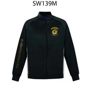 BIZ VESTE D'ENTRAINEMENT LOGO MANCHE DORÉ