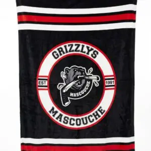 Couverture Doudou en sherpa Grizzlys